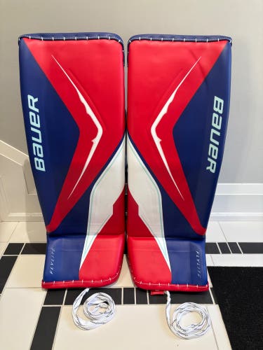 33" 2025 Bauer Vapor Hyperlite Goalie Leg Pads (New)