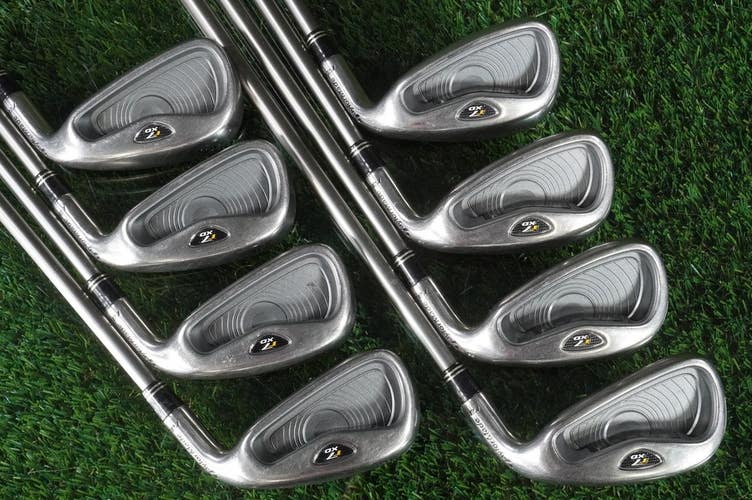 TaylorMade r7 XD Irons Set 3-Pw Rac Ultralite R7-65 Regular Graphite RH ~ NICE!
