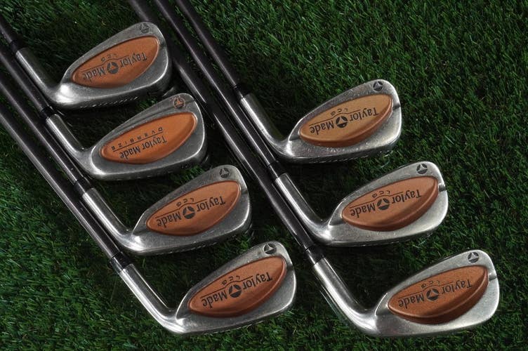 TaylorMade Burner LCG Irons Set 4-PW Bubble 2 Shaft R80 Regular Flex Graphite RH