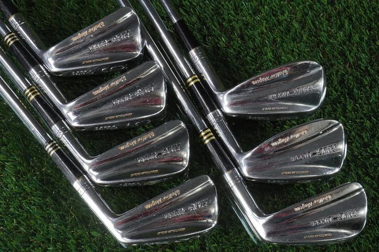 Walter Hagen HAIG-Ultra Irons Set 3-8+ PW Regular Flex Steel Shaft RH ~ VINTAGE!