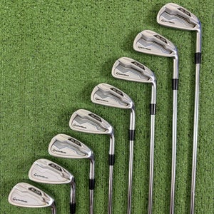 Taylormade SLDR Iron Set 4-PW AW Project X 5.5 Steel
