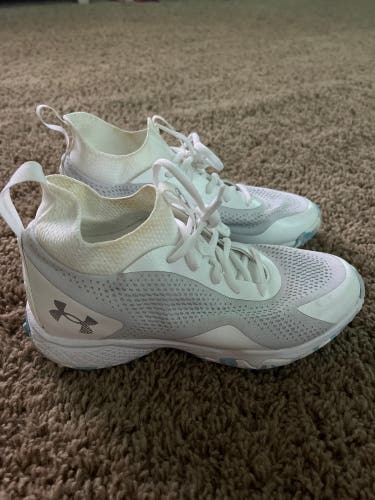 Women's Size M 6.0 (W 7.0) Under Armour Glory 2 Women's Lacrosse Turf Shoes (Used)