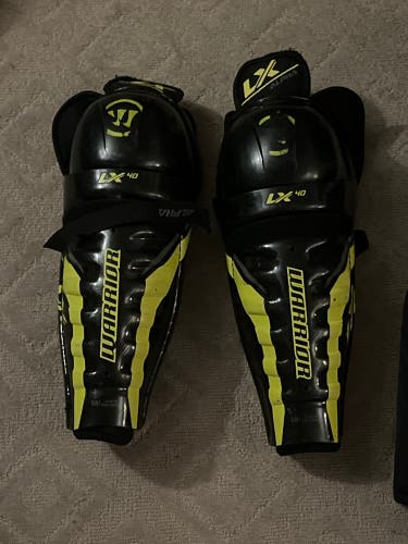 Senior Warrior Alpha LX 40 14" Shin Pads (Used)