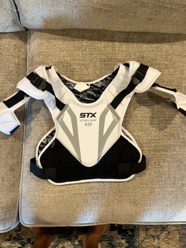 Large Adult STX Stallion 450 Shoulder Pads (New)