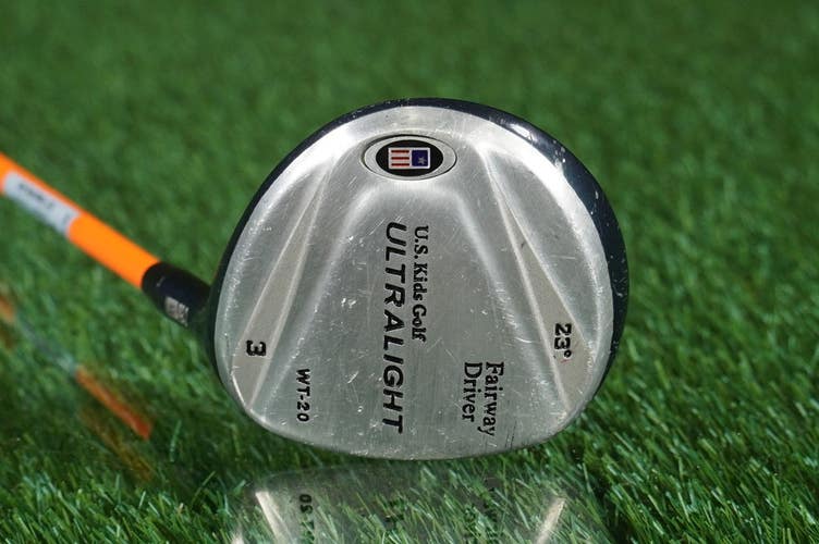 U.S. Kids Golf USKG WT-20 Ultralight 3 Wood 33" Youth RH ~ For Kids 51"-54" Tall