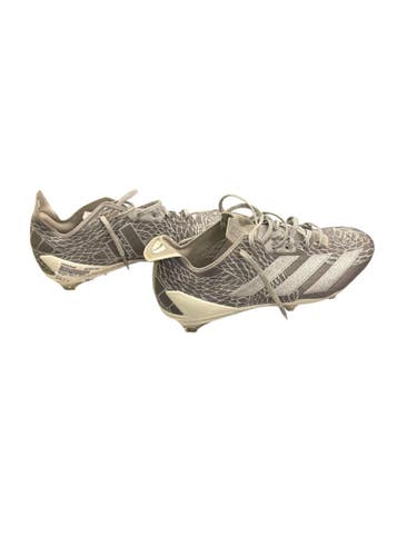 Used Adidas Adult FB Cleats Grey Senior 11 11863-S000026665