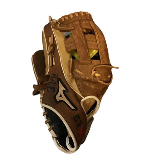Used Mizuno GFN 1250B4 BB/SB Glove LH Throw Tan 12 1/2" 11730-S000072666