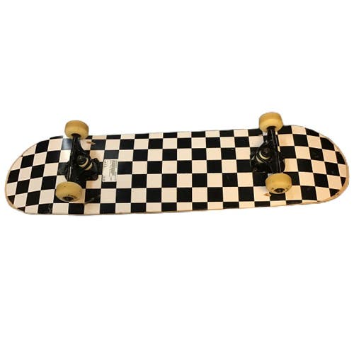 Used Complete Skateboard White 8" 11730-S000072670