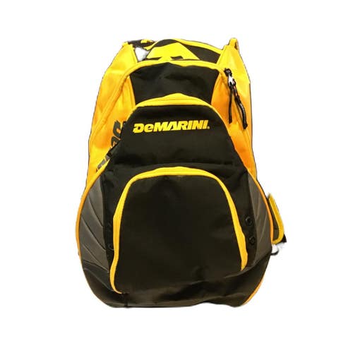 Used Demarini BB/SB Player Backpack Yellow 11730-S000072696