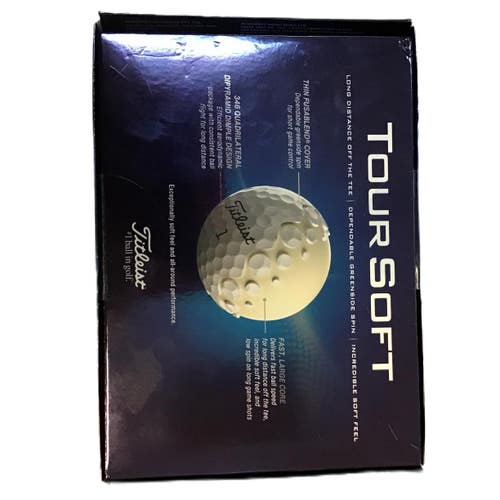 Used Titleist TOUR SOFT 12 Pack - Golf Balls 11730-S000072700