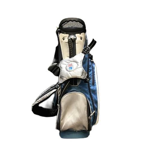 Used US Kids Jr Stand Bag Navy Blue 11730-S000072749