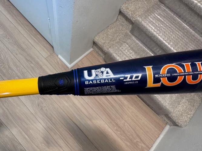 2025 Louisville Slugger Select PWR Hybrid USABat Certified Bat (-10) 18 oz 28" (Used)