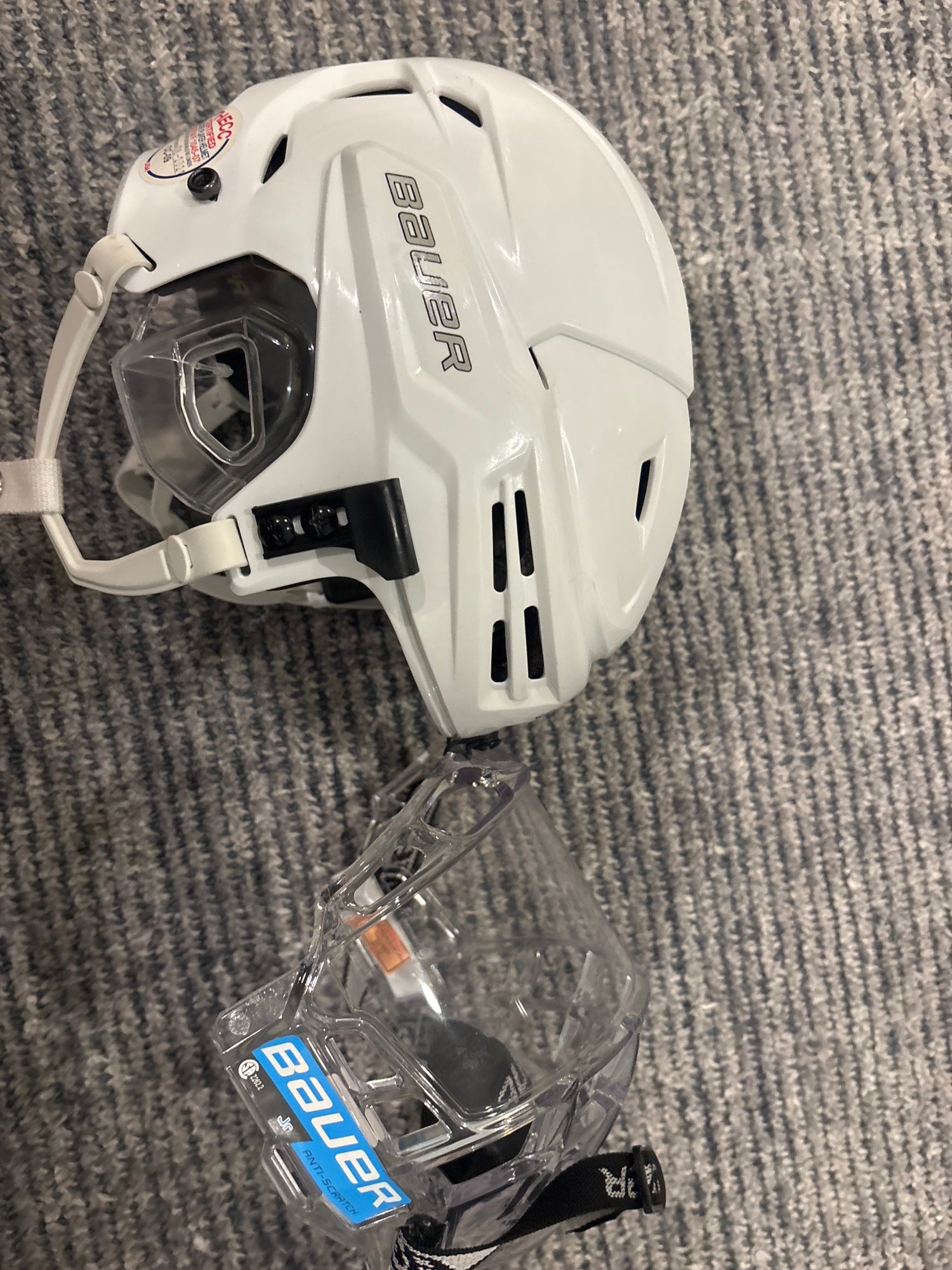 bauer helmets motorcycle Re-Akt 65 Hockey Helmet Black / S Combining advanced protection with a lightweight and comfortable construction Bauer Hockey Helmet Re-Akt 155
