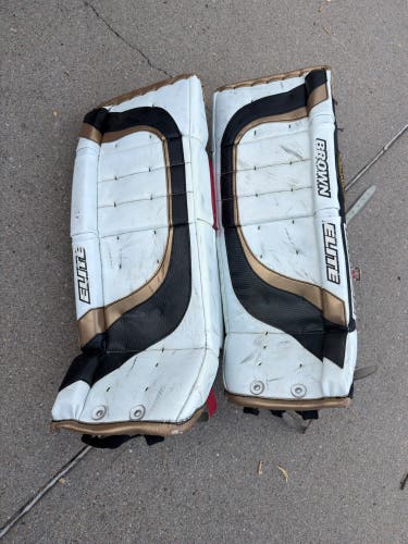 Brown JB2250 Leg Pads - Full custom - Junior 26.5”