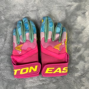 Pink Youth Small Easton Batting Gloves (Used)