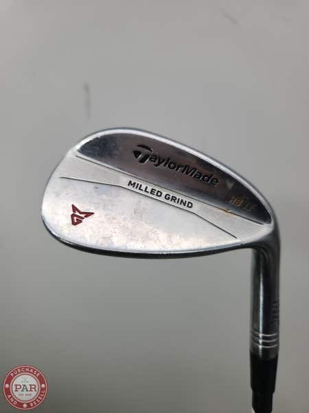 2017 TAYLORMADE MILLED GRIND SATIN CHROME WEDGE 50*/12 STIFF KBS