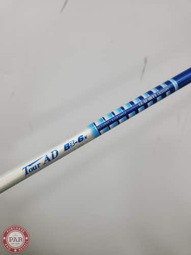GRAPHITE DESIGN TOUR AD BB 6 DRIVER SHAFT EXTRA STIFF 66G TM TP TIP 44" VERYGOOD