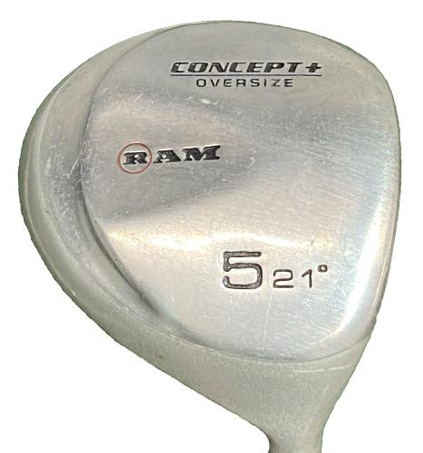 RAM Concept+ Oversize 5 Wood 21* RH Ladies Graphite 40.5" Factory Grip Nice Club