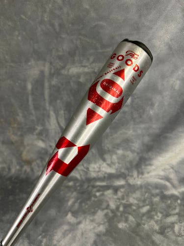 2022 DeMarini The Goods One Piece Alloy Bat USSSA Certified (-10) Alloy 16 oz 26" (Used)