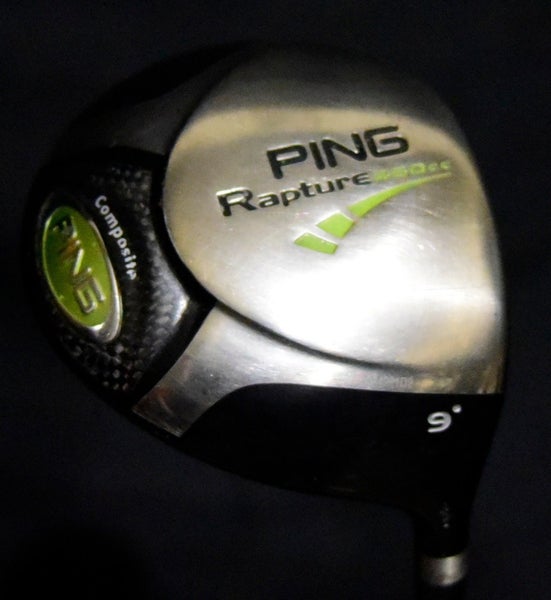 PING RAPTURE DRIVER LOFT: 9 FLEX: STIFF LENGTH: 45 IN RIGHT HANDED