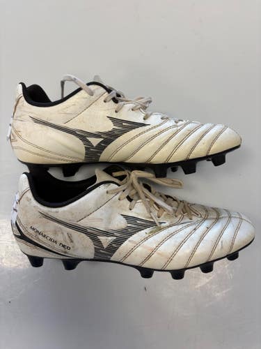 Used Mizuno Soccer Cleats White Senior 8 11860-S000312146