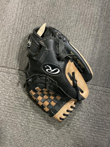Used Rawlings PLAYMAKER SERIES PM105RB BB/SB Glove LH Throw Black 10 1/2" 11614-S000240213