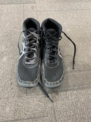 Used Asics Wrestling Shoes Black Senior 7 11614-S000240173
