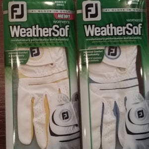 Women's Small Footjoy Weathersof Right Handed Gloves (New)