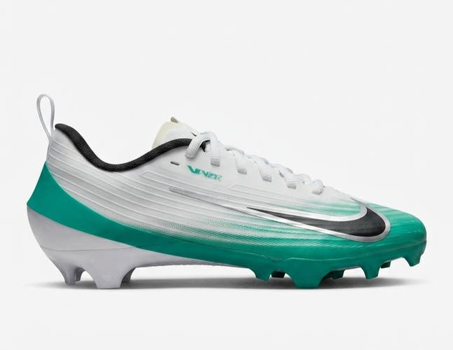 new men's 11.5 Nike Vapor Speed 3 White/stadium green Football Cleats HM8849-100