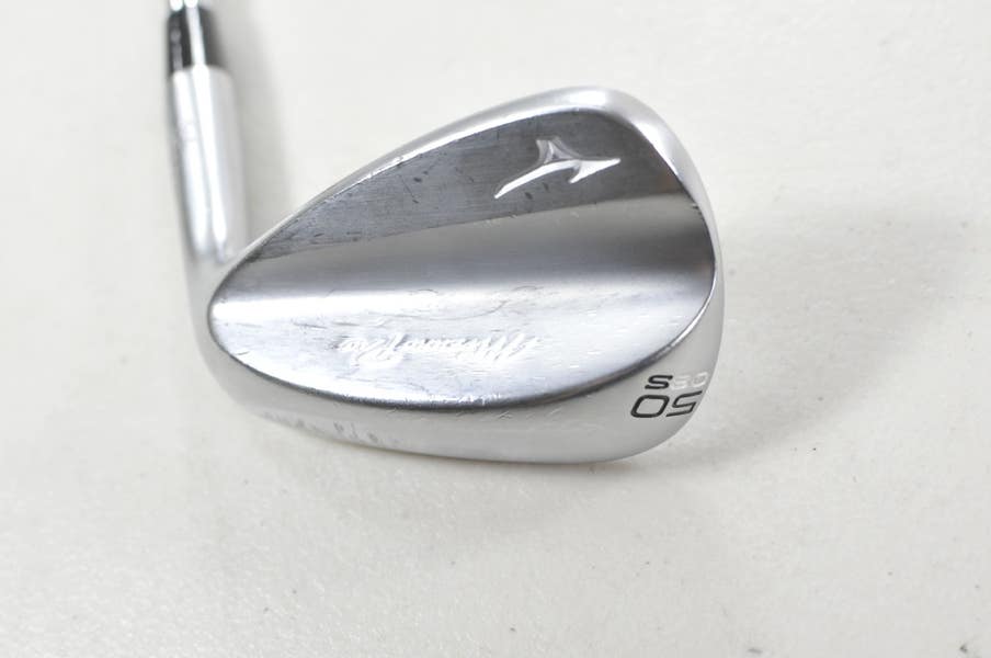 Mizuno Pro T-1 White Satin 50*-08S Wedge Right DG S400 Stiff Flex