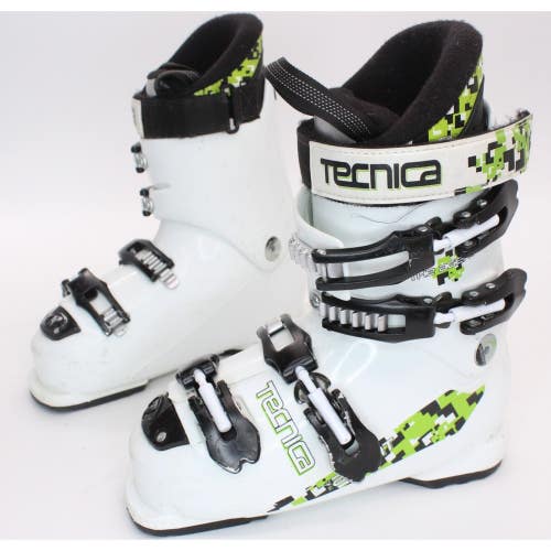 Tecnica The Agent 65 Kids Ski Boots - Size 3 / Mondo 21 Used