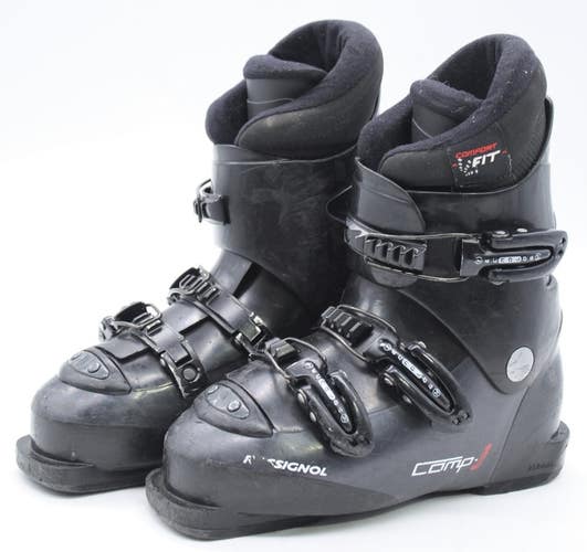 Rossignol Comp J Kids Ski Boots - Size 3.5 / Mondo 21.5 Used