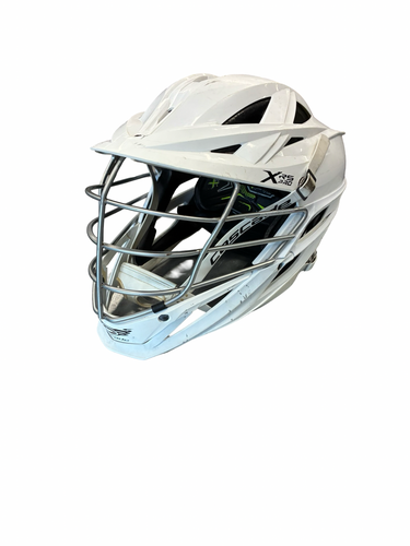 Used Cascade XRS PRO Lacrosse Helmet White Fits all 11682-S000135690