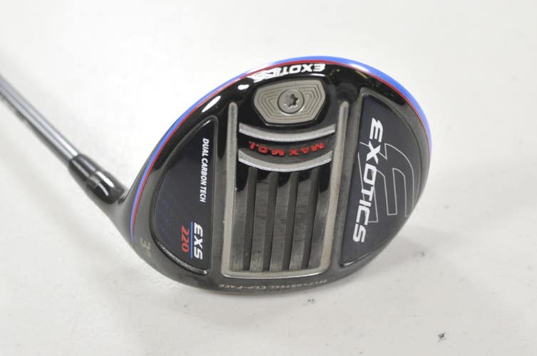 Tour Edge Exotics EXS 220 3-15* Fairway Wood Stiff RH Ventus 6 Graphite # 222311