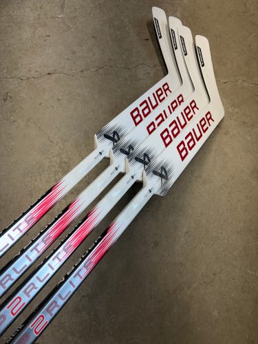 4 PACK Left Hand 27” Bauer Hyperlite 2 Goalie Stick NCAA Pro Stock (New)