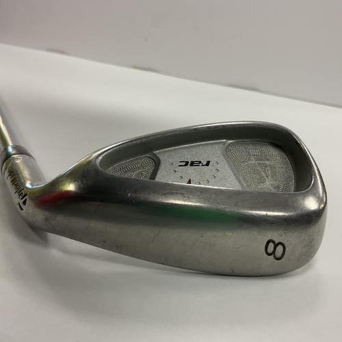 Used Taylormade RAC OS Mens Individual Iron RH 8 Iron 11855-S000207017