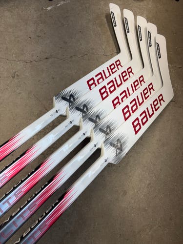 5 PACK Left Hand 27” Bauer Hyperlite 2 Goalie Stick NCAA Pro Stock (New)