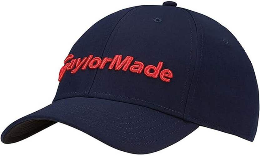 Taylor Made Performance Seeker Hat (Navy/Red, Adjustable) 2021 NEW