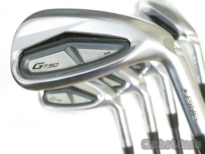 PING G730 Irons Black Dot Alta CB Black Regular Flex 7-P, Uw, 50