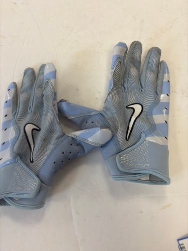 Blue Medium Youth Nike Vapor Jet Gloves (Used)