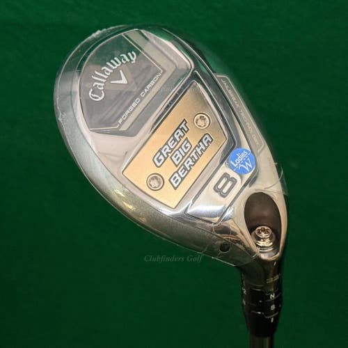 NEW Lady Callaway 2023 Great Big Bertha 32 8 Hybrid Helium 5F1 Ladies w/HC