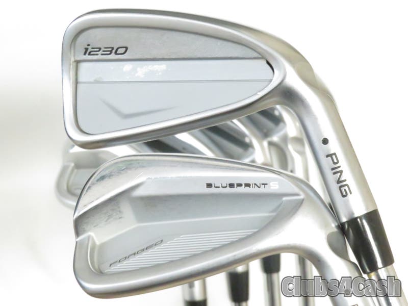 PING i230 Blueprint S Irons Combo Black Dot Dynamic Gold Mid 100