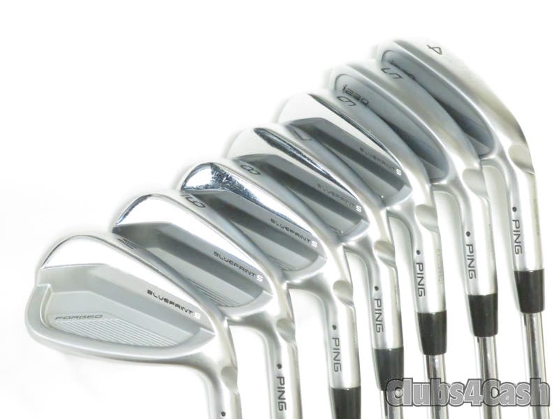 PING i230 Blueprint S Irons Combo Black Dot Dynamic Gold Mid 100