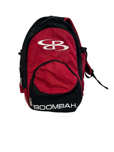 Used BoomBah BACKPACK BAG BB/SB Player Backpack Black And Red 11692-S000152214