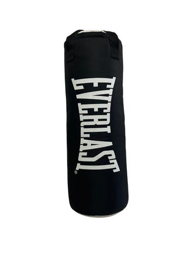 Used Everlast 90LB BAG Boxing Heavy Bag Black 90 lb 11692-S000154273