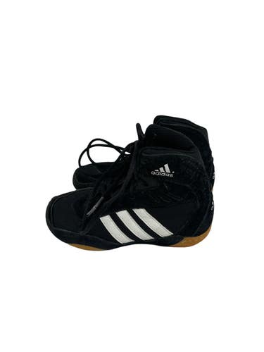 Used Adidas TYRINT Wrestling Shoes Black Youth 11.0 11692-S000154154