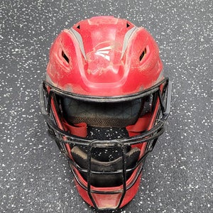 Used Easton PRO X Catchers Helmet w/Mask Red SM 11849-S000041921