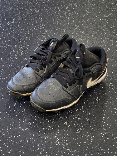 Used Nike JORDAN CLEATS BB/SB Cleats Black Junior 04 11849-S000041943