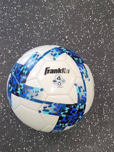 Used Franklin ALL WEATHER All Size Soccer Ball White 4 11849-S000041942