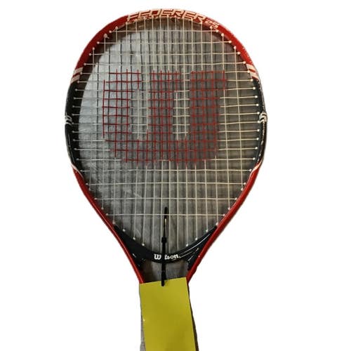 Used Wilson FEDERER 25 Junior Tennis Racquet Red 25" 11730-S000072747
